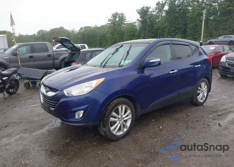2013 Hyundai Tucson Limited из США, поврежденный, VIN KM8JUCAC3DU600301